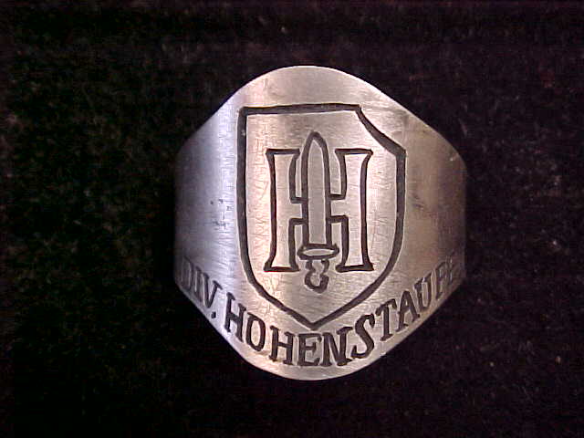 9th SS PANZER DIVISION HOHENSTAUFEN OFFICERS RING