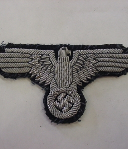 SS OFFICER SLEEVE EAGLE UNIFORM REMOVED