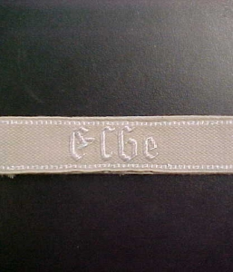 SS STAMMABTEILUNG ELBE OFFICER CUFF TITLE RESERVE UNITS