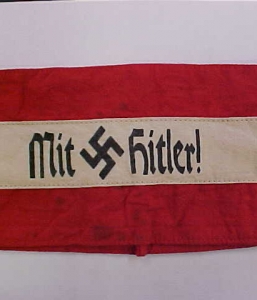 AUSTRIAN NAZI PARTY NSDAP HITLER MOVEMENT ARMBAND