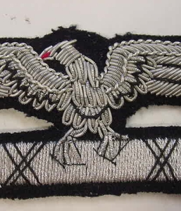ITALIAN SS OFFICER SLEEVE EAGLE 29th WAFFEN SS DIVISION