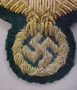 WEHRMACHT HEER GENERAL OFFICER BREAST EAGLE INSIGNIA