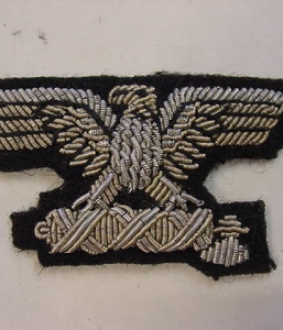 ITALIAN SS OFFICER HAT EAGLE WAFFEN SS 29th DIVISION INSIGNIA