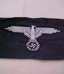 SS OFFICER’S SLEEVE EAGLE