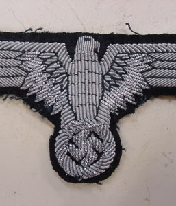SS OFFICER SLEEVE EAGLE UNIFORM REMOVED