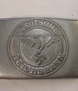 RAILWAY POLICE PROTECTION FORCE ENLISTED BELT BUCKLE REICHSBAHN